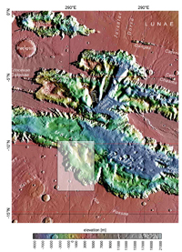  
 Kontextkarte (MOLA) / Context Map (MOLA)