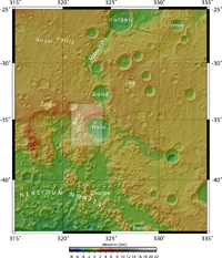  
 Kontextkarte (MOLA) / Context Map (MOLA)