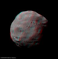 HRSC Stereo anaglyph: orbit 5870, stereo-1 and photometry-1 channels. Resolution: 15 m/pixel.