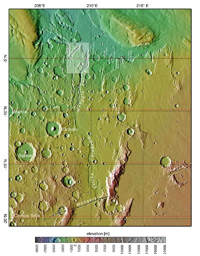  
 Kontextkarte (MOLA) / Context Map (MOLA)