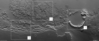 Lagekarte der beschriebenen<br>geologischen Strukturen [4]
