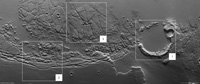 Lagekarte der beschriebenen<br>geologischen Strukturen [4]