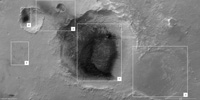 Lagekarte der beschriebenen<br>geologischen Strukturen [4]