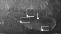 Lagekarte der beschriebenen<br>geologischen Strukturen [4]